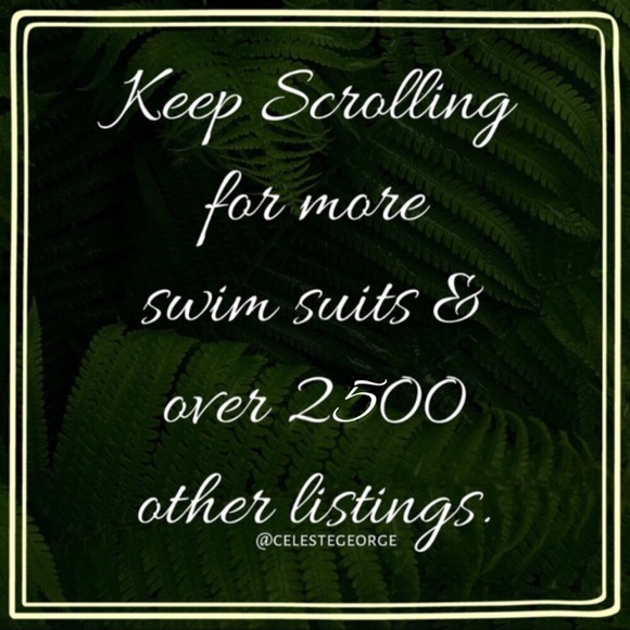 Scalloped Shell Trim Bikini Swimsuit - Picture 8 of 8